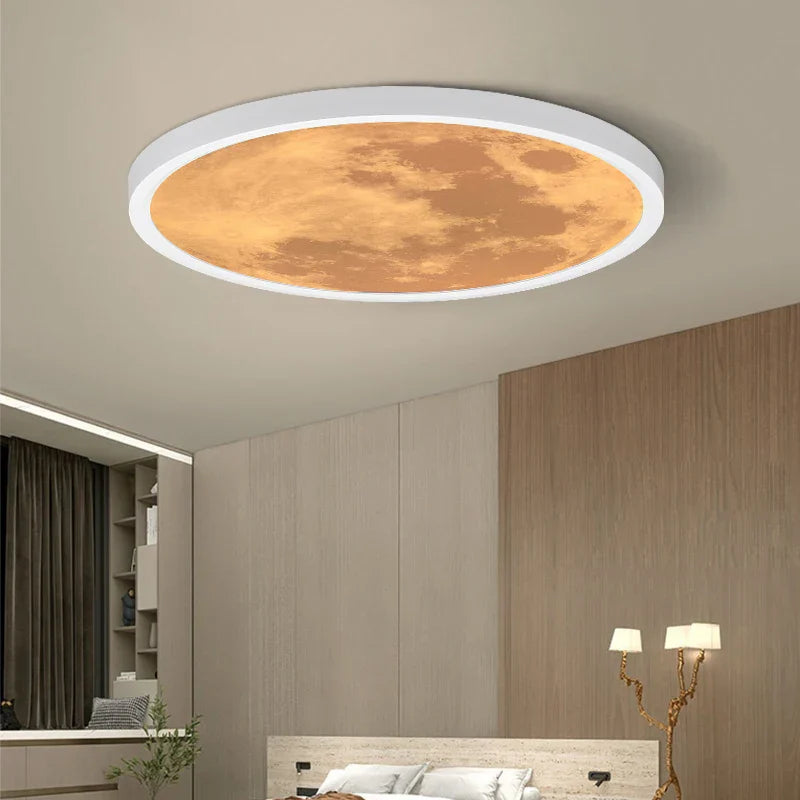 Sky Smart Lamps Led Ceiling Light Fixture - Moon Lights with APP Remote Control - Ideal for Living Room and Bedroom Decor - 18W and 42W Options
