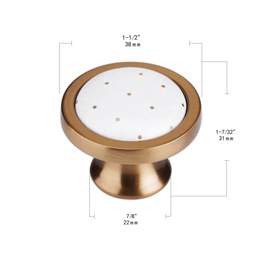 Pearl White Ceramic Cabinet Handles – Elegant Knobs for Wardrobes, Drawers, and Kitchen Furniture
