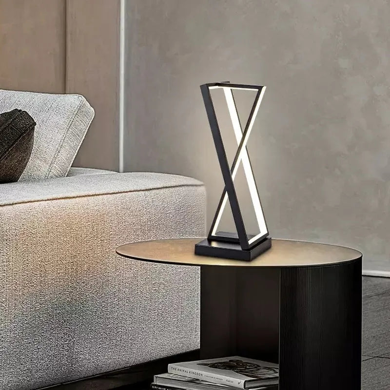 Modern LED Touch Table Lamp - Eye-Friendly Light for Living, Bedroom, and Study
