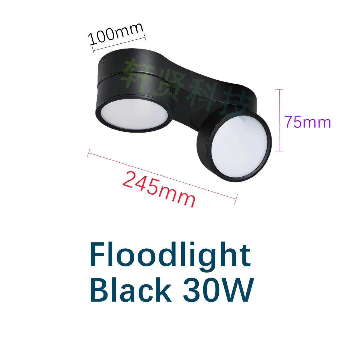 Modern Foldable Rotating LED Ceiling Light - Ultrathin, Dimmable Spotlight with Multiple Wattage Options