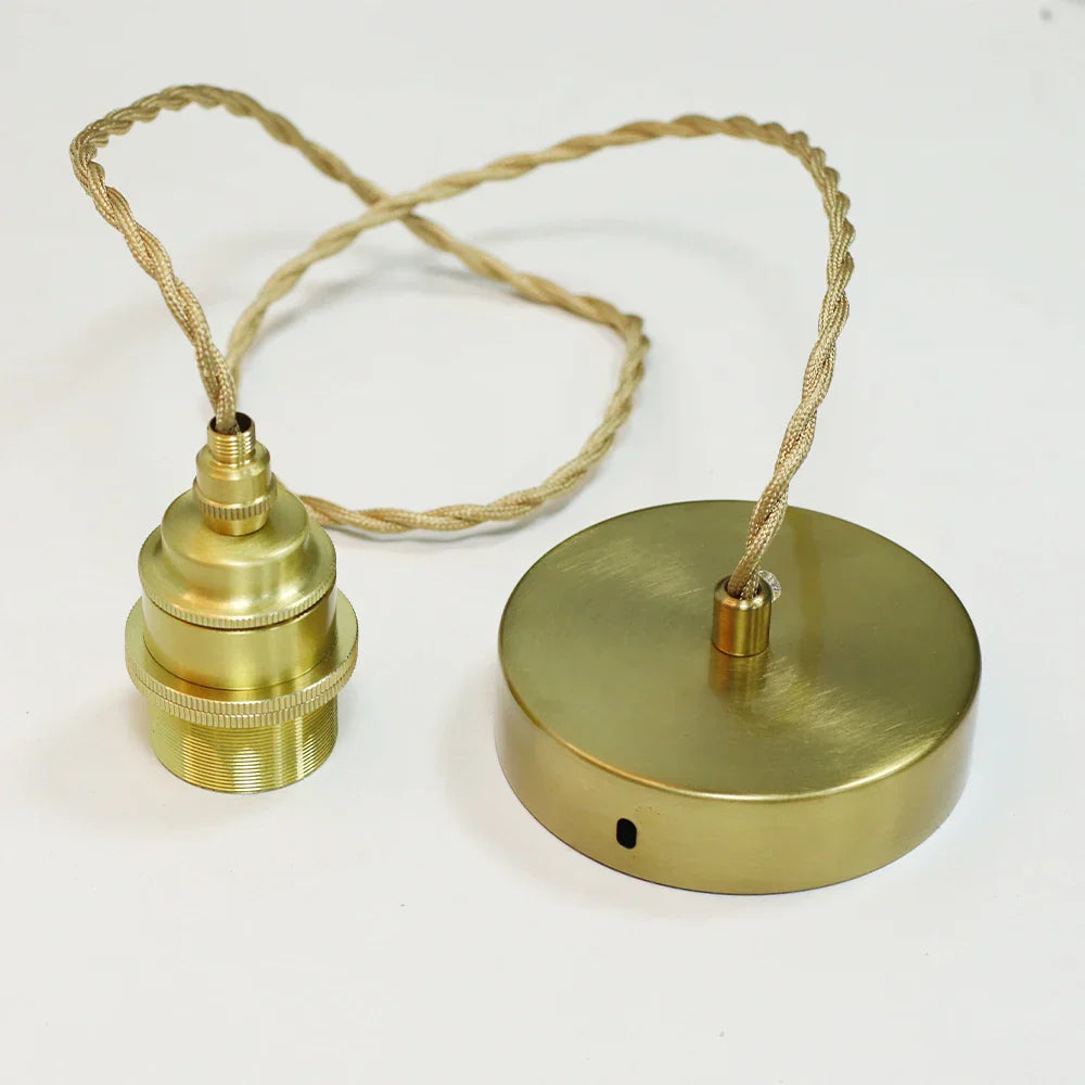 Sélène's Aluminum Vintage  E27 Lamp Holder for Home and Bar