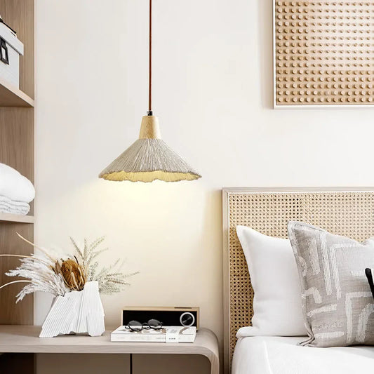 Wabi-Sabi Cream Style LED Chandelier - Minimalist Elegance for Your Living, Dining, and Bedroom