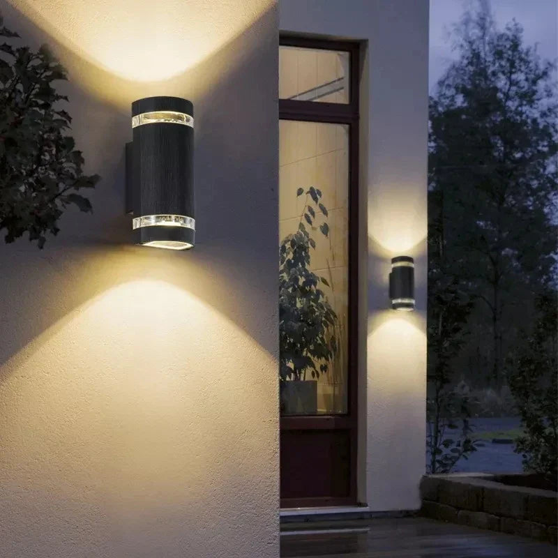 Versatile Outdoor Al Waterproof Wall Lamp - Illuminate Your Garden, Courtyard, and More with 6W LED Night Light