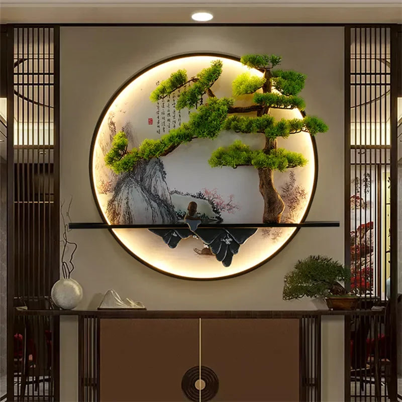 Dlight Decor Chinese Landscape LED Wall Glow