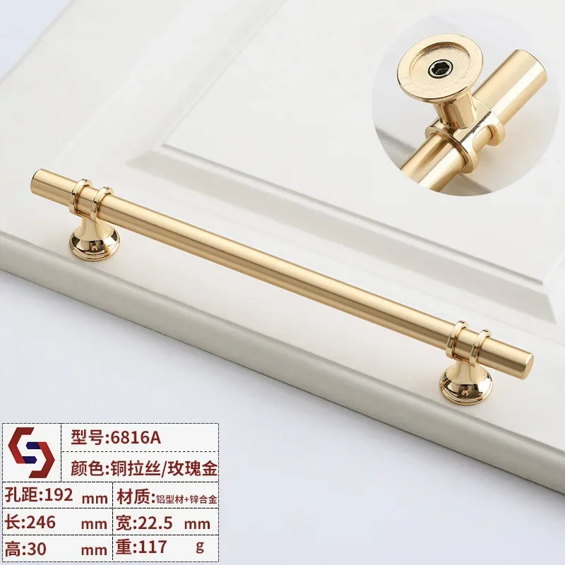 Modern T-Bar Cabinet Knobs and Handles – Sleek and Decorative Design