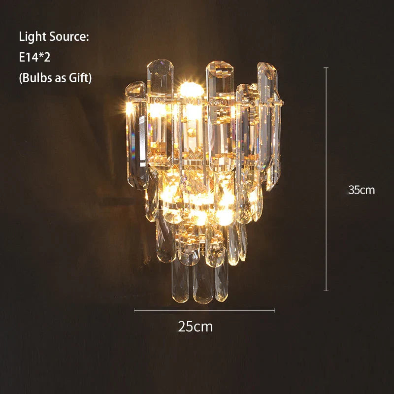 Luxury Gold LED Crystal Pendant Lights - Artistic Ceiling Decor for Maison-Inspired Living Spaces