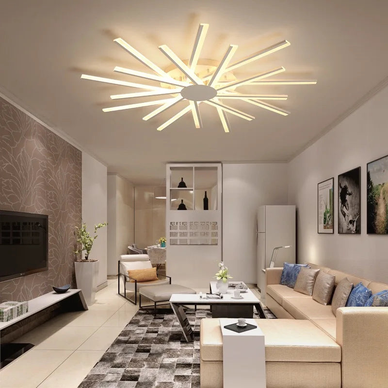Modern Ceiling Lamps - Elegant Lustre Lights for Living Room, Kitchen, and Bedroom Decor
