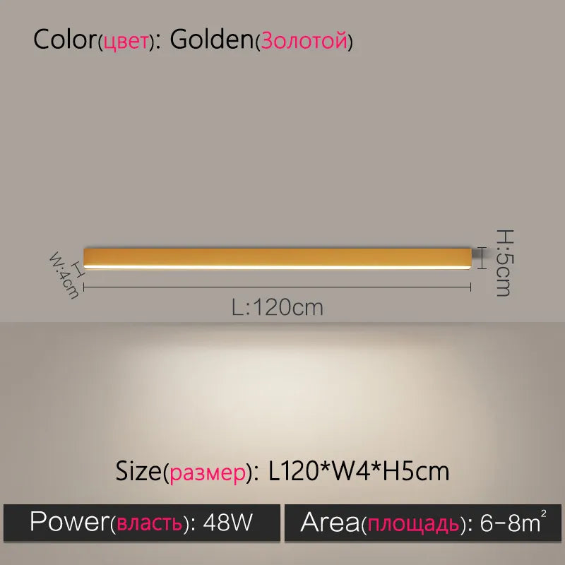 Modern LED Ceiling Lamp - Versatile Lighting for Living Rooms, Kitchens, Restaurants, Offices, and More