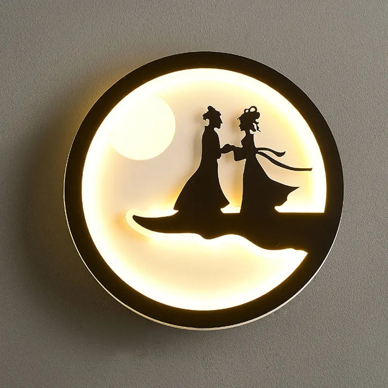 Dlight Decor Nordic Character Glow Wall Lamp