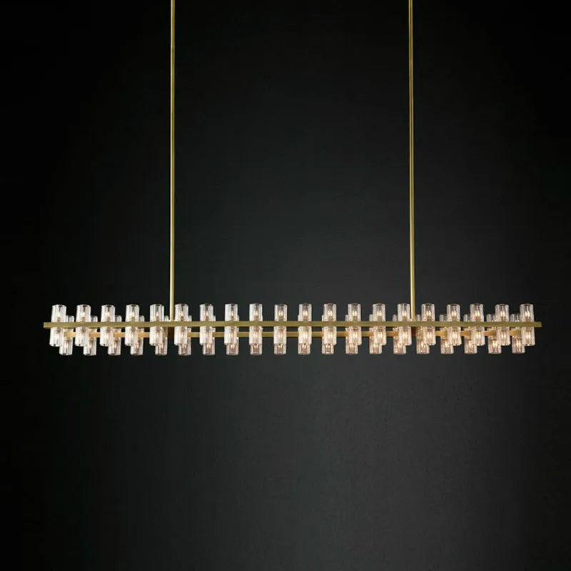 Luxurious Crystal Chandelier - Modern Elegance for Villa Duplexes, Living Rooms, and Home Decor