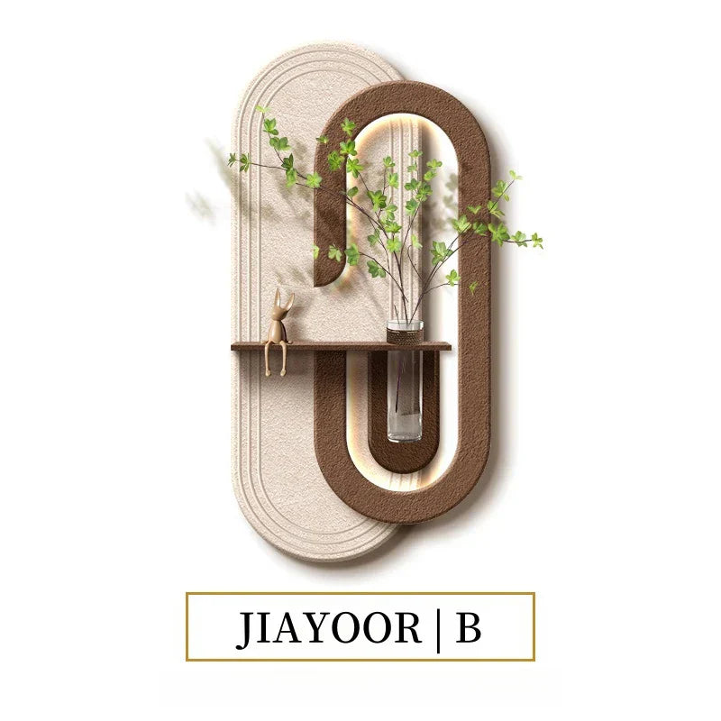 Dlight Decor LED Green Vase Wall Light for Hallways