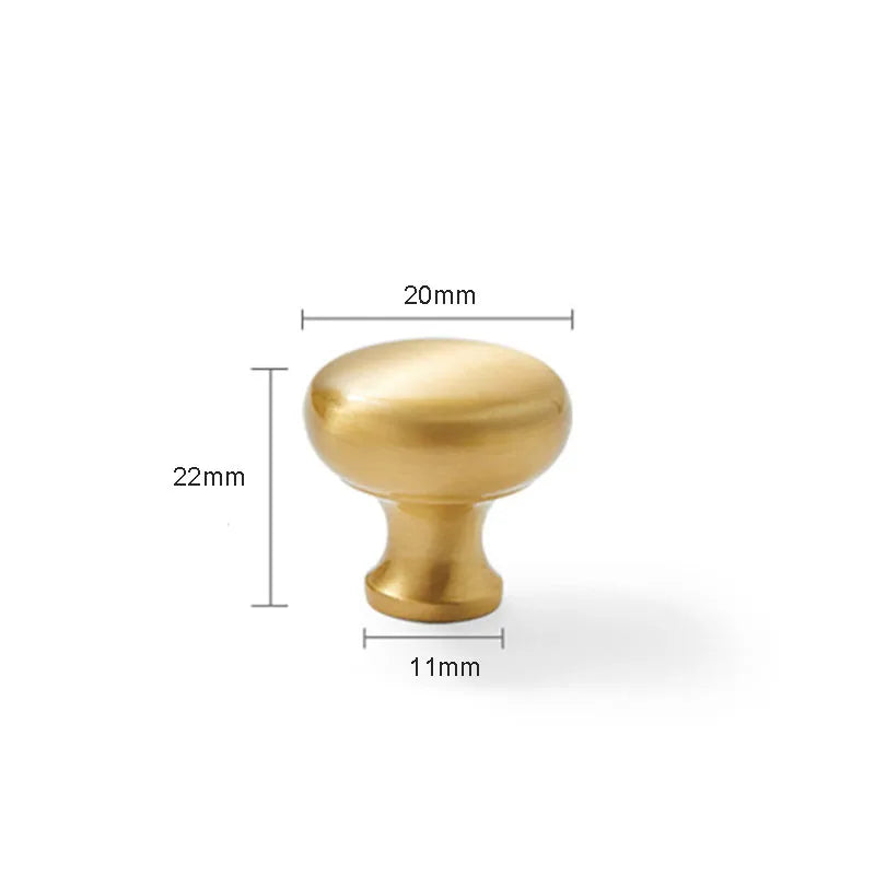 New Brass Cabinet Handles – Modern T-Bar Pulls and Drawer Knobs for Kitchen and Wardrobe
