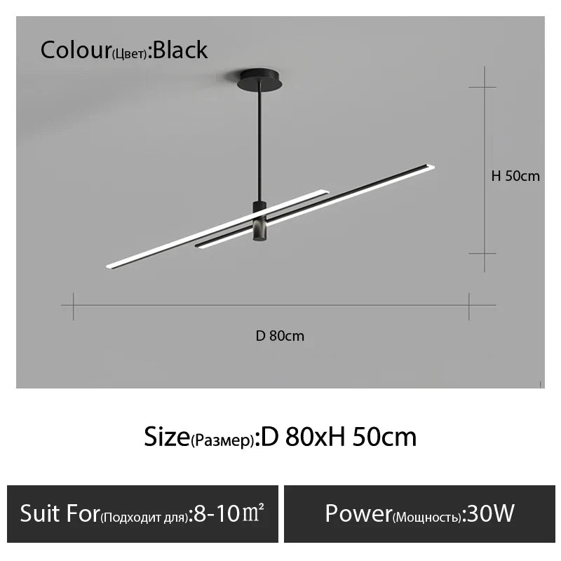 New Modern Minimalist Chandelier - Elevate Your Space with Nordic Elegance