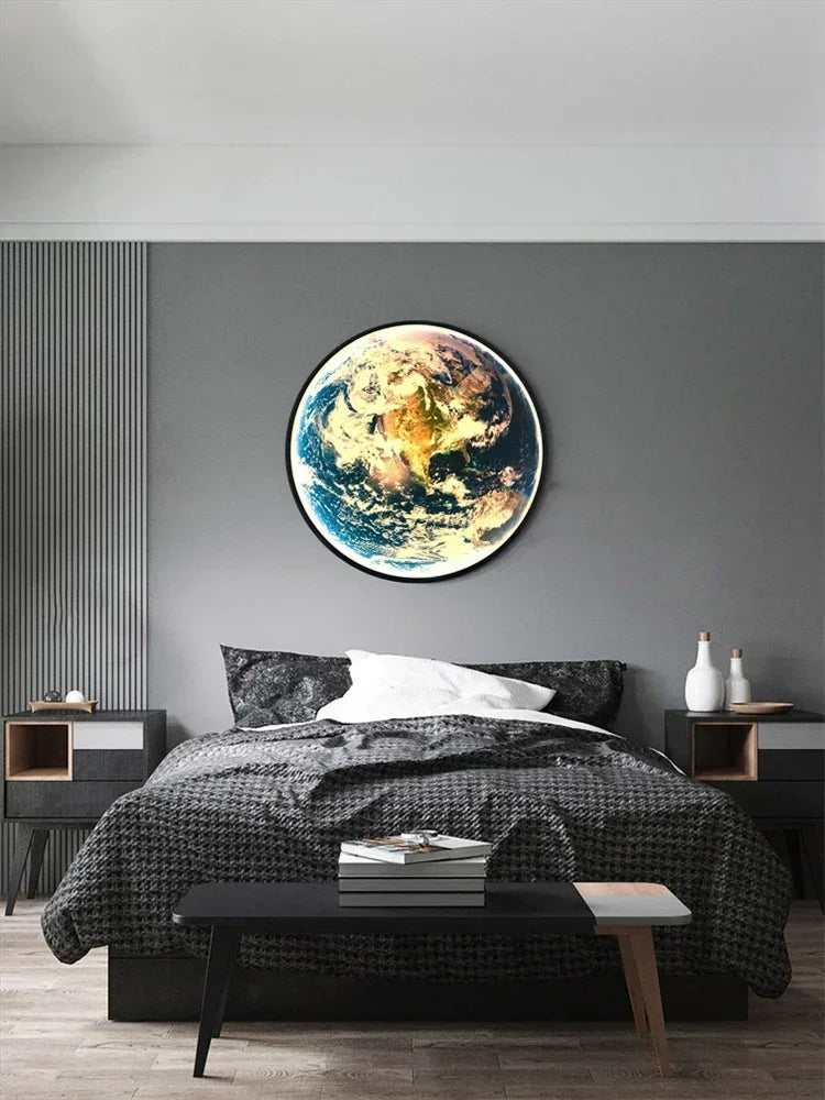 Dlight Decor Planet Mural Wall Light for Interiors