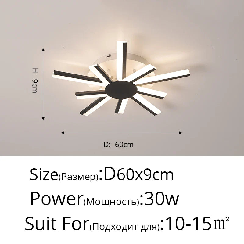 Modern Ceiling Lamps - Elegant Lustre Lights for Living Room, Kitchen, and Bedroom Decor