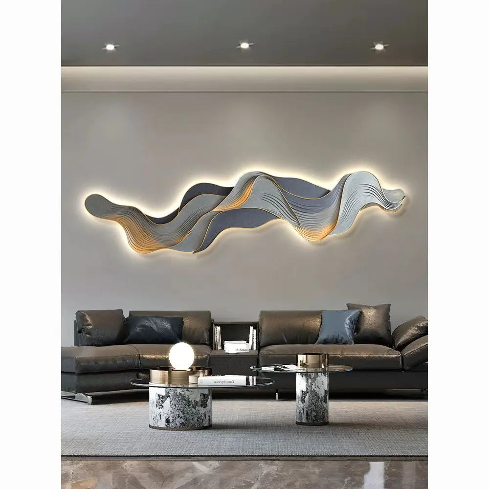Dlight Decor Mountain LED Wall Art Light Panel