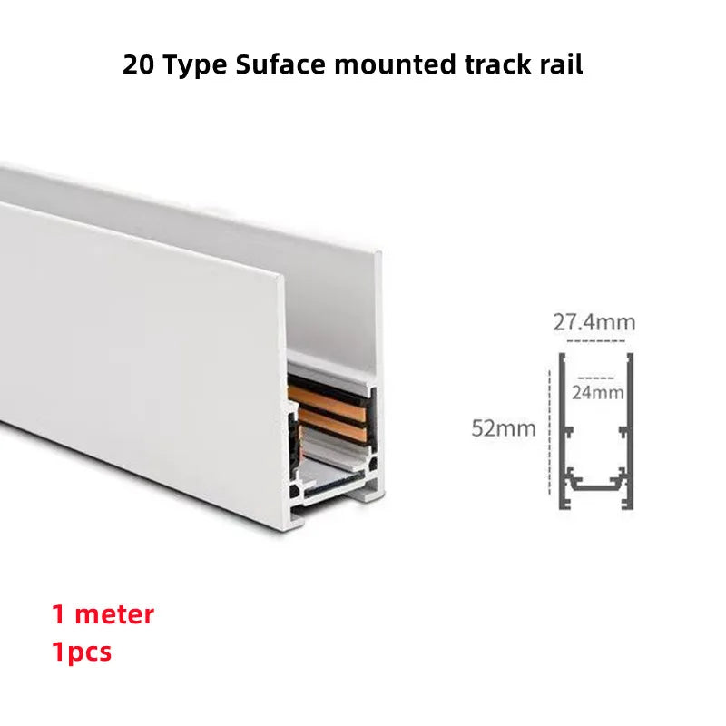 Modern Magnetic Track Lights - Embedded LED Spotlight Downlight