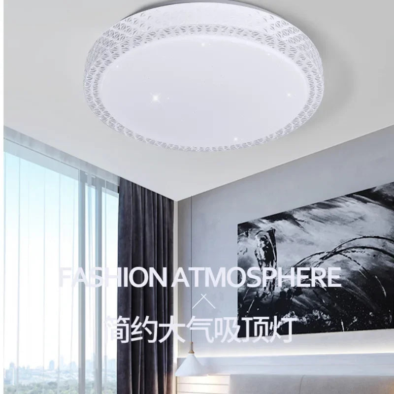 Modern Dimmable LED Ceiling Lamp - Available in 12W, 18W, 24W, and 48W - Ideal for Living Rooms, Bedrooms, Kitchens, and Indoor Lighting