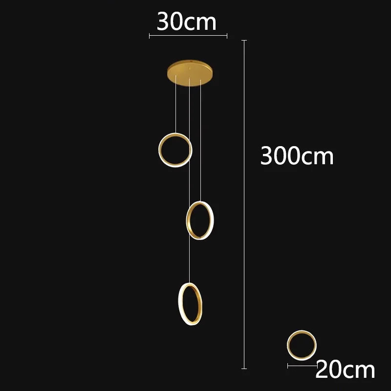 Nordic Home Decoration Chandelier - Versatile Lighting for Living and Dining Spaces