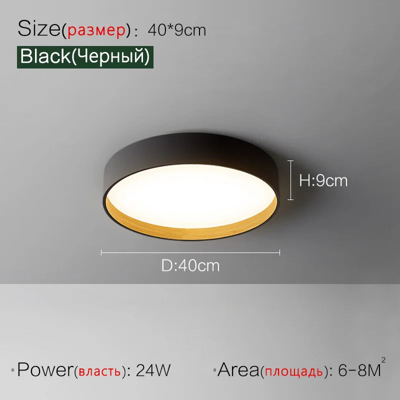 Modern Round LED Chandelier - Illuminating Elegance for Living, Dining, and More