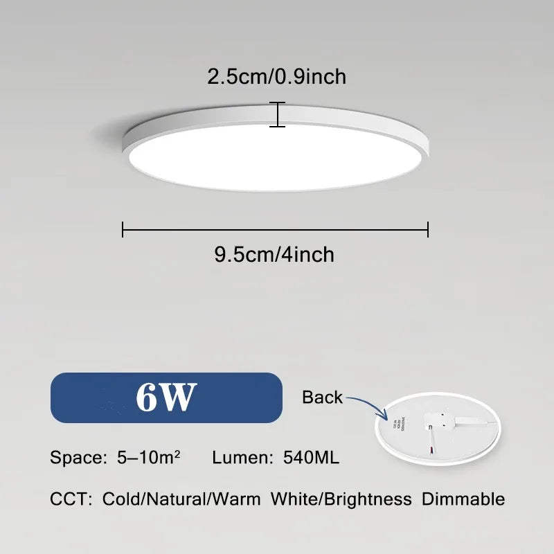 Sky Smart Lamps Led Ceiling Light Fixture - Moon Lights with APP Remote Control - Ideal for Living Room and Bedroom Decor - 18W and 42W Options