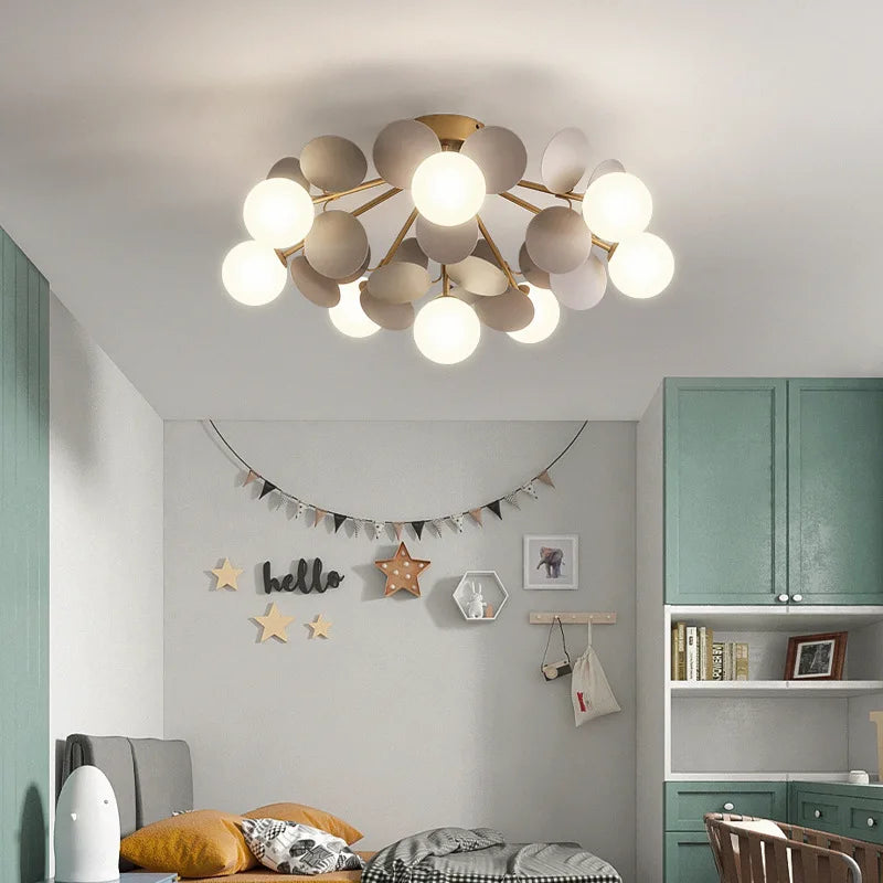 Nordic Kids Bedroom Ceiling Lamp - Modern Ceiling Light for Nursery Decor