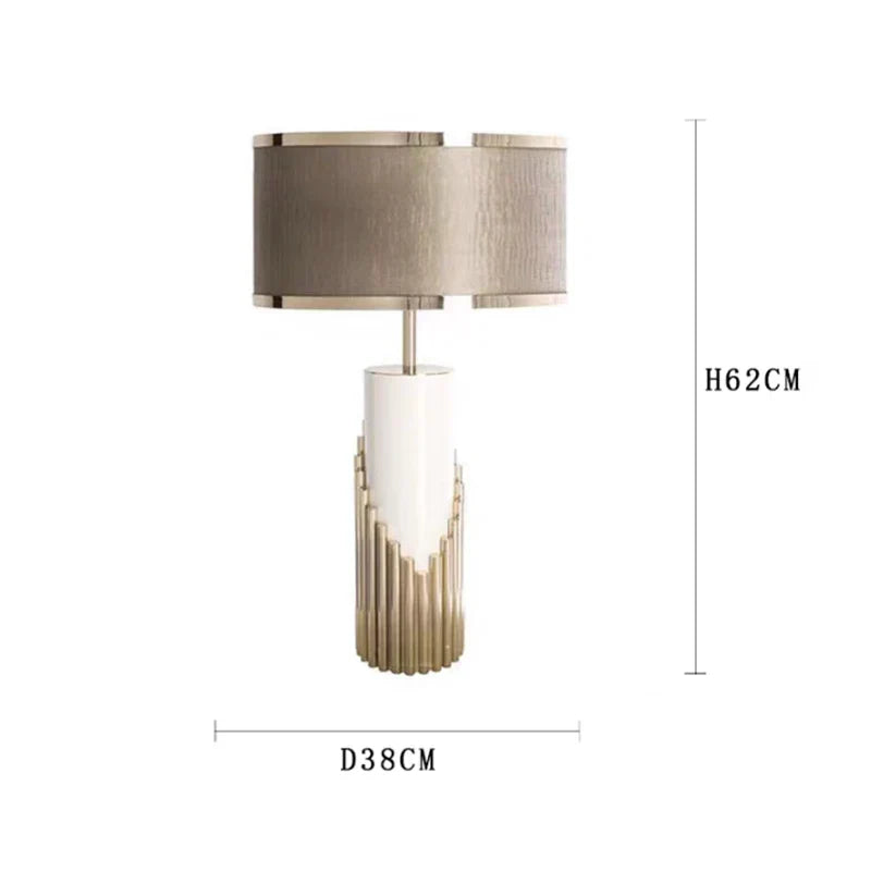 Nordic Light Luxury Desk Lamp - Elevate Your Living Space with Postmodern Creative Elegance