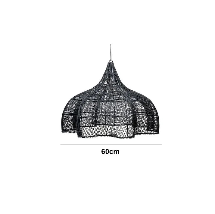 Modern Creative Art Rattan Pendant Lights - Handmade Elegance for Living Rooms, Restaurants, and Kitchen Decor