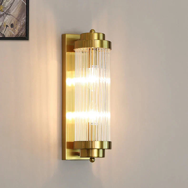 Olivia - Luxury Wall Lamp Golden and Black Bedside Lamp Modern Led Wall Lamp