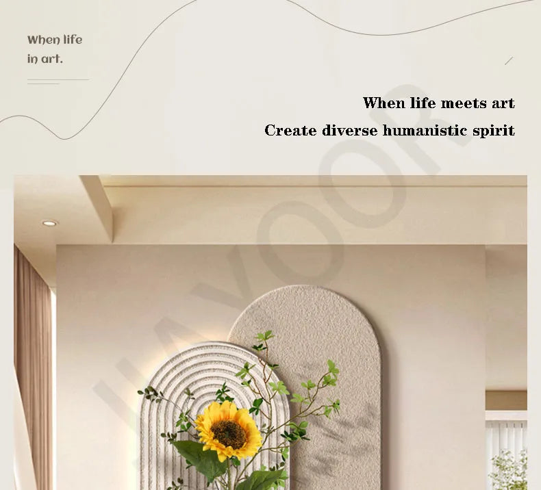 Dlight Decor Vase Plant Wall Lamp for Entry Spaces