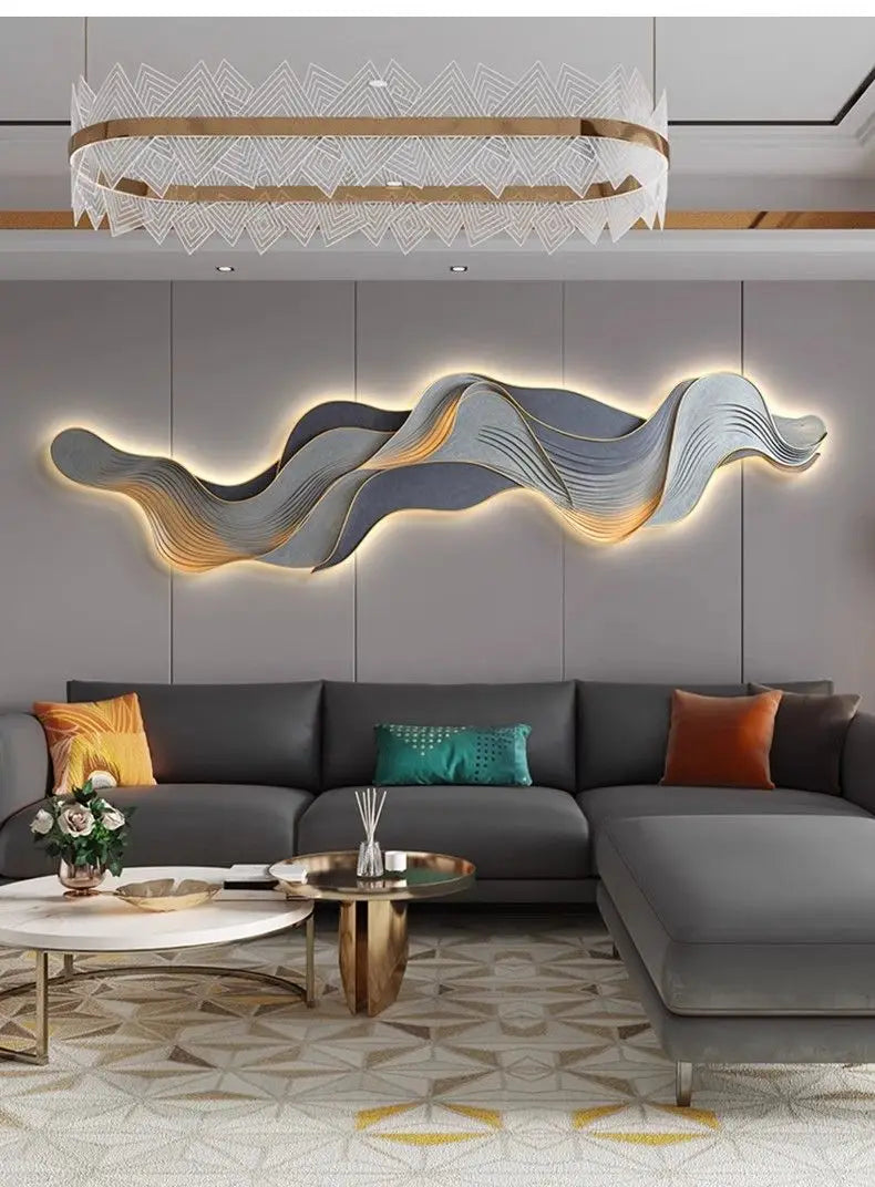 Dlight Decor Mountain LED Wall Art Light Panel
