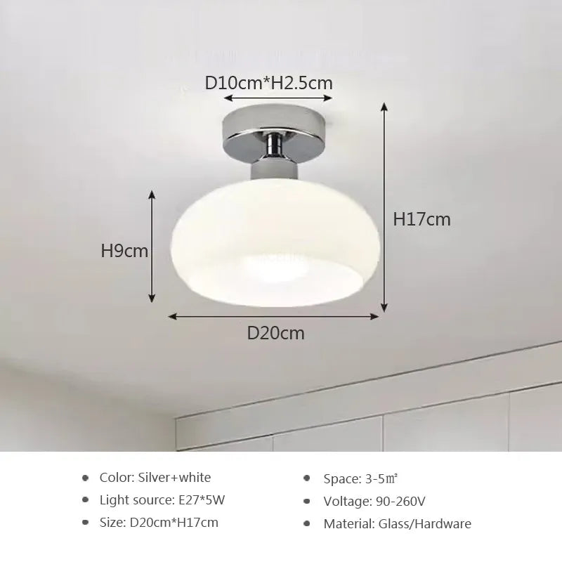 Contemporary LED Ceiling Light - Elegant Gold Lighting Fixture for Home Decor