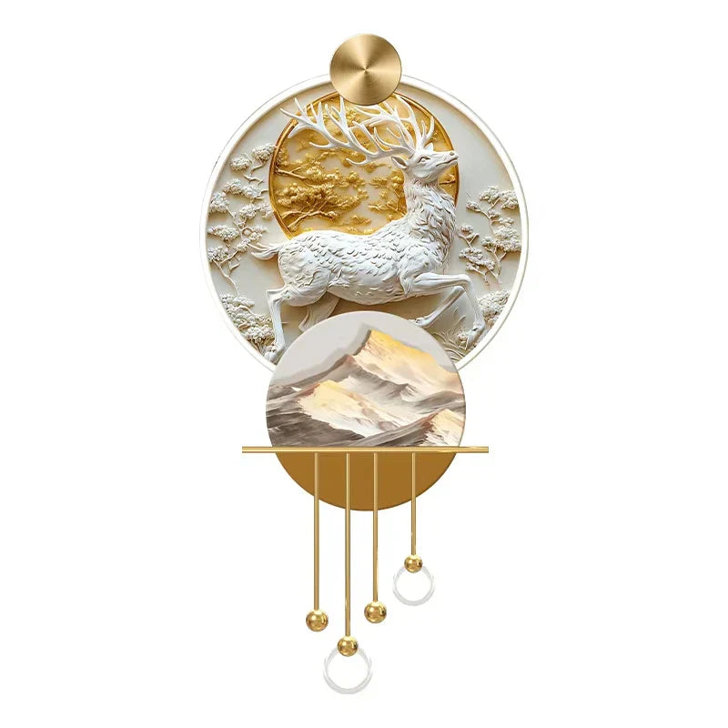 Dlight Decor Elk Mural LED Wall Light Pendant