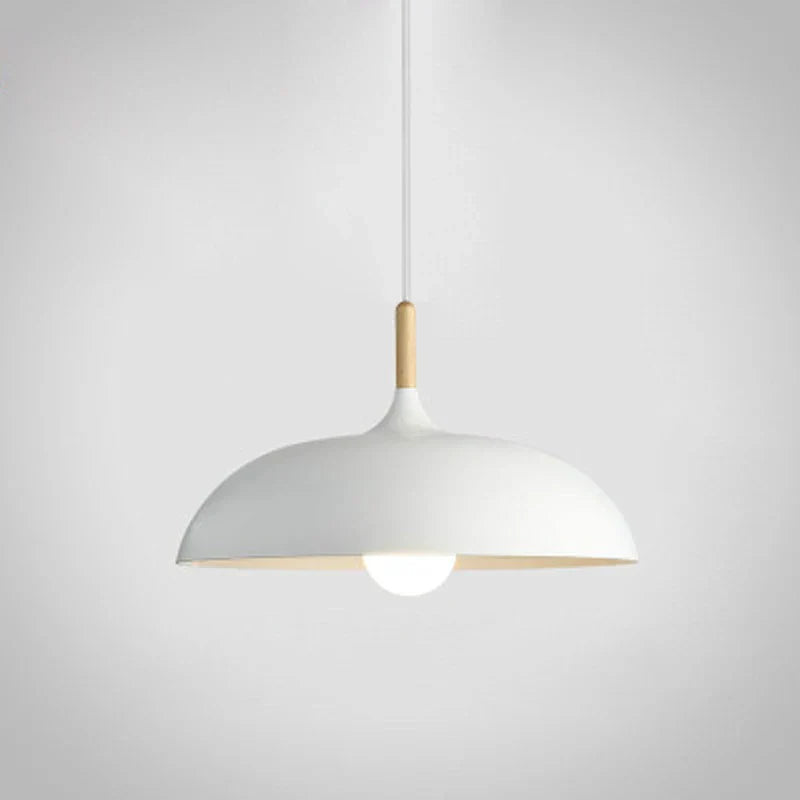Minimalist Modern Pendant Lamps - Wood & Aluminum Lampshade Hanging Lights for Artistic Fashion Decor