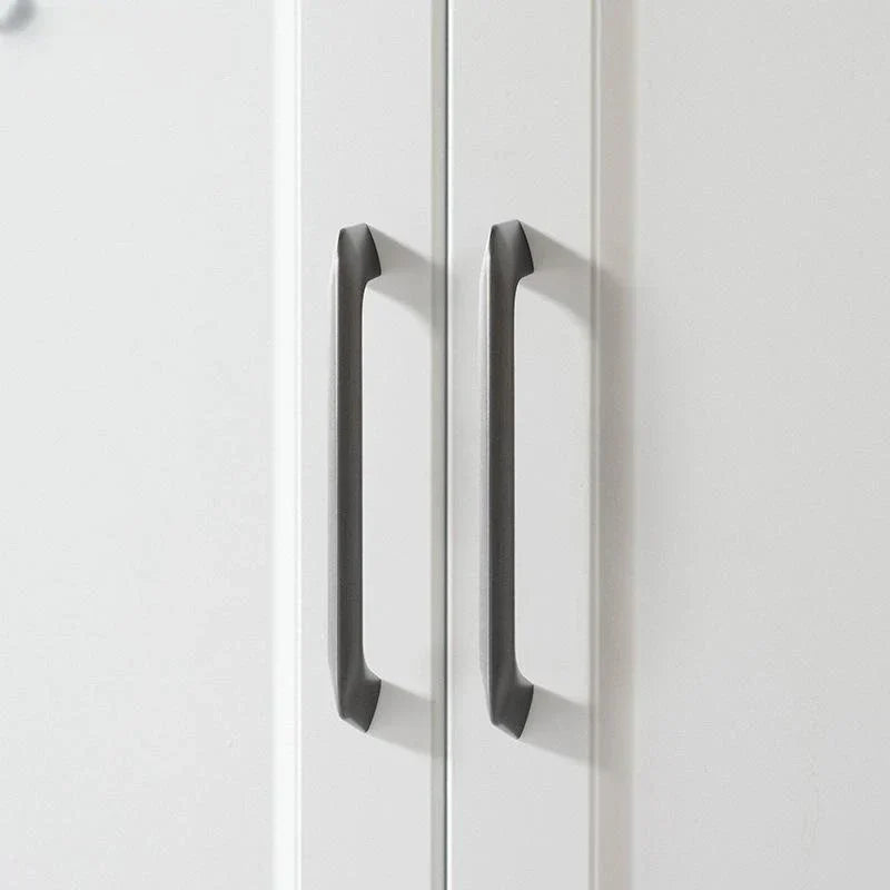 Modern Zinc Alloy Cabinet Handles - Kitchen Drawer Knobs for Wardrobes and Furniture