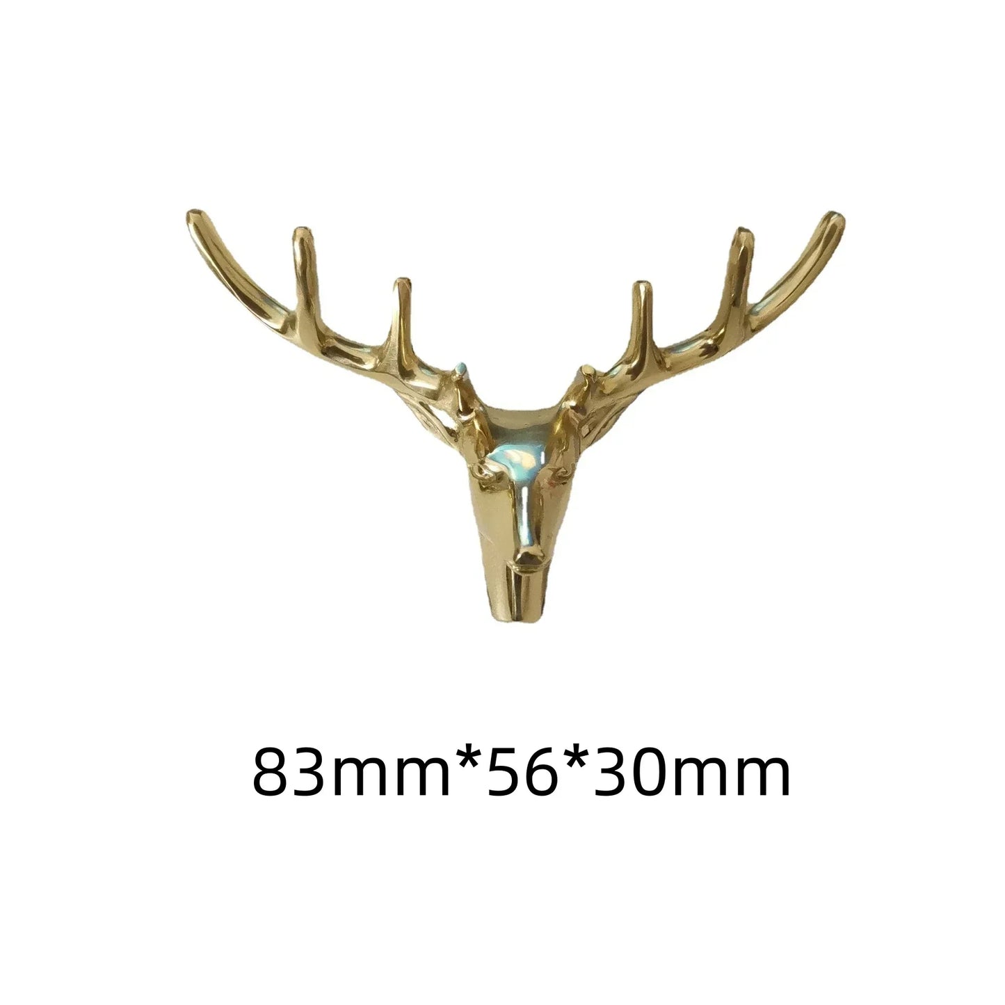 Luxury Brass Solid Handle Pure Copper Animal Shape High-grade Gold Wardrobe Dresser Drawer Cabinet Pulls Furniture Handles