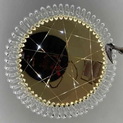 Olivia's Art Deco Crystal Glass LED Chandelier