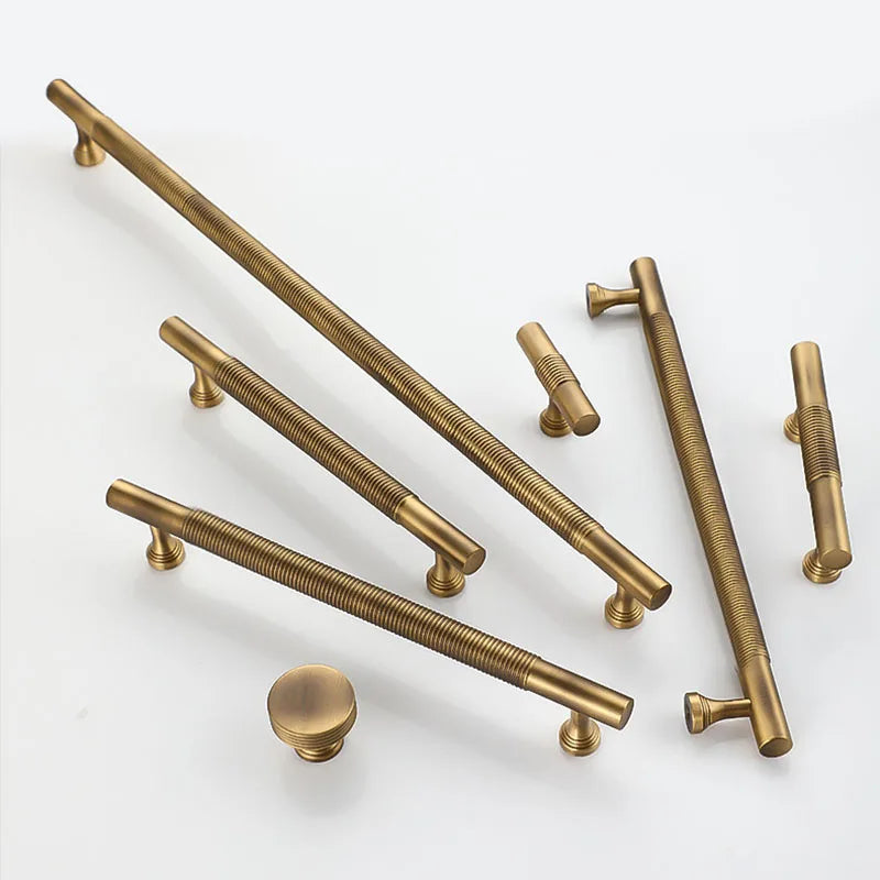 Brass Handles – Gold, Black, Antique Cabinet Bar Handles and Drawer Knobs for Furniture