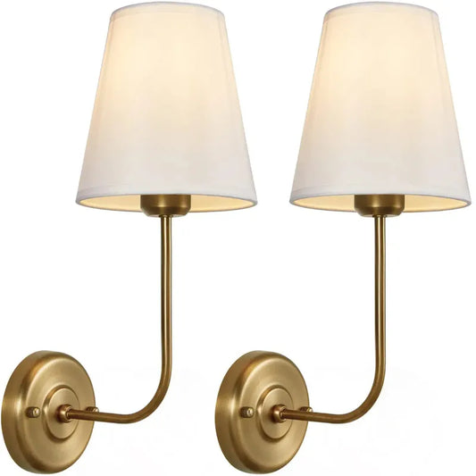 European Style Fabric E14 Wall Lamp - Elegance and Warmth for Any Space