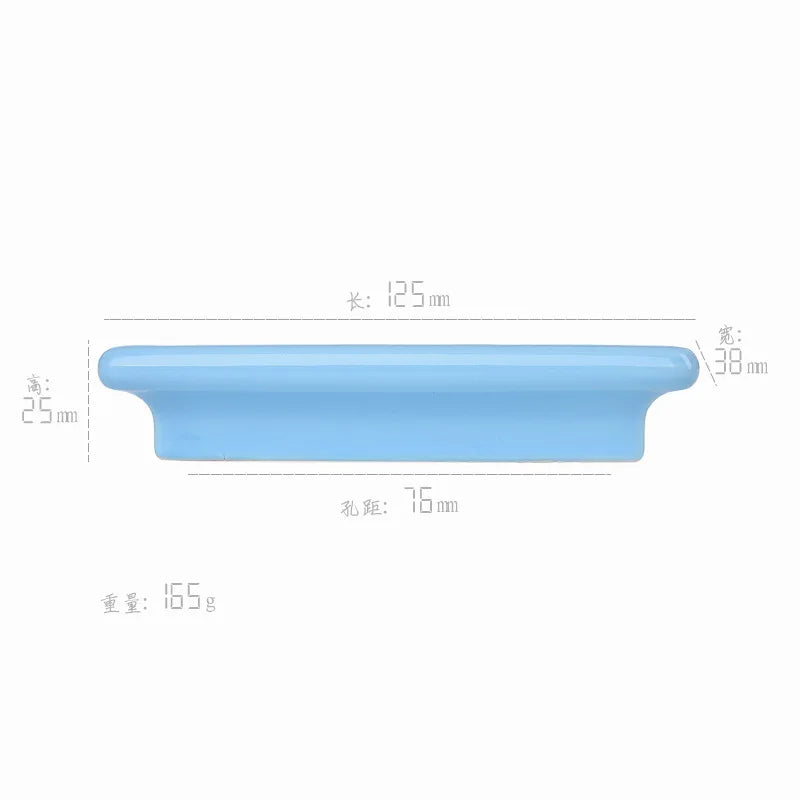 Macaron Series Ceramic Wardrobe Handles – Children's Room Door Knobs and Cabinet Pulls