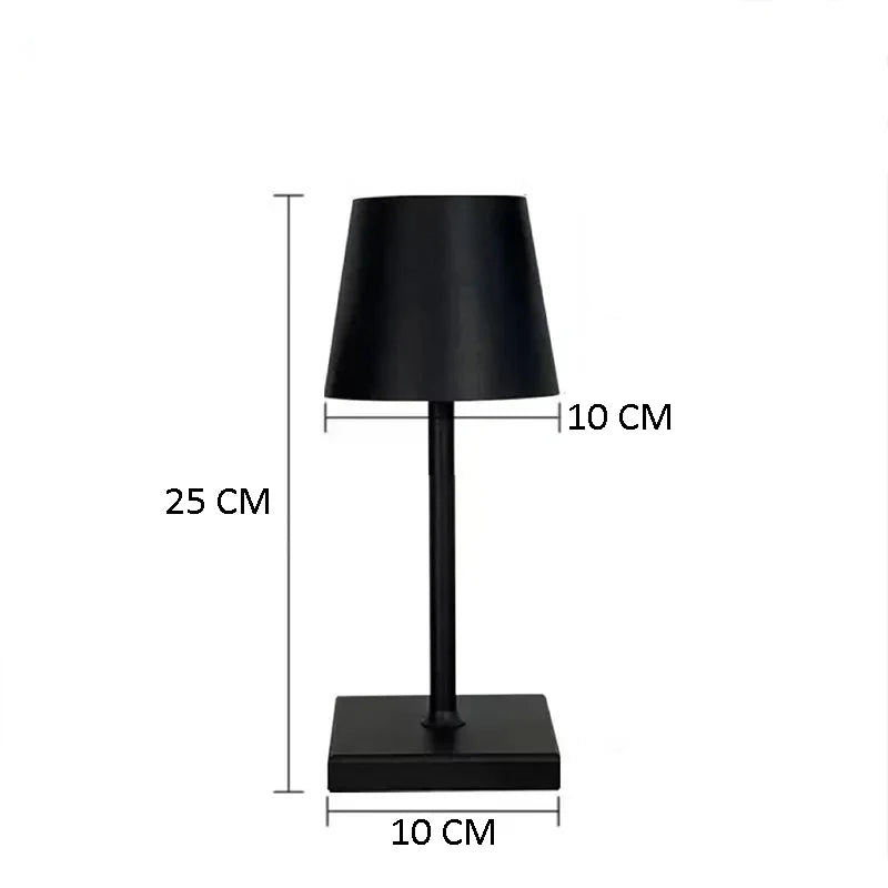 Dimmable Wireless Rechargeable Table Lamp - Versatile Bedroom Night Bedside Light