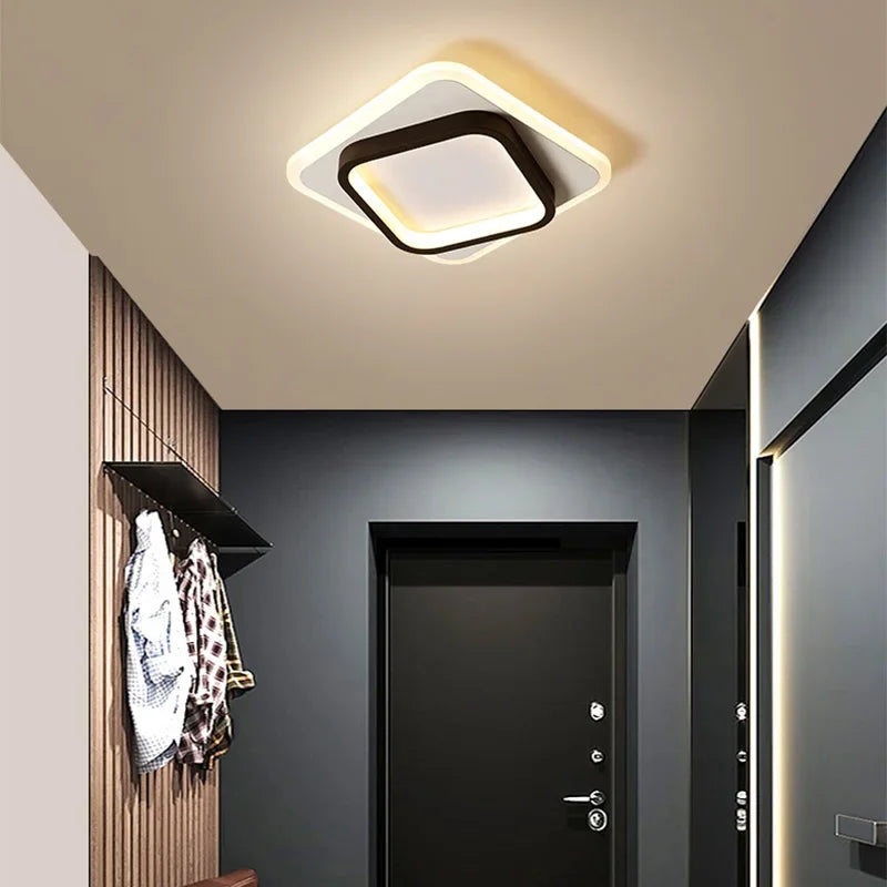 Modern LED Chandelier - Perfect Lighting Fixture for Aisle, Corridor, Stairs, Foyer, Balcony, and Bedroom