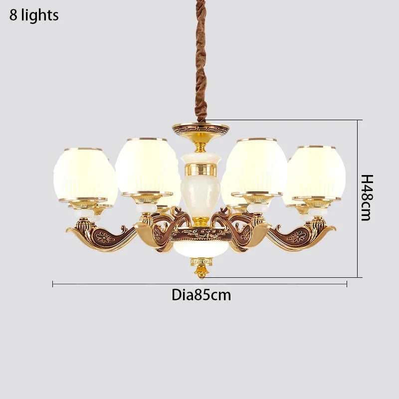 European Style Large Chandelier - Elegance for Living Rooms, Hotels, Villas, and Grand Hallways