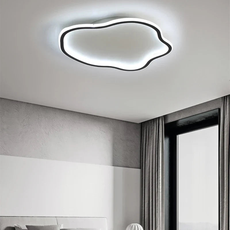 Modern LED Ceiling Lamps Chandelier - Creative Round Ceiling Light for Living Room, Bedroom, and Simple Home Decor Indoor Lighting