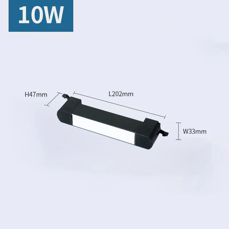 3-Wire LED Track Light - Ceiling Spot Lamp for Clothing Shops