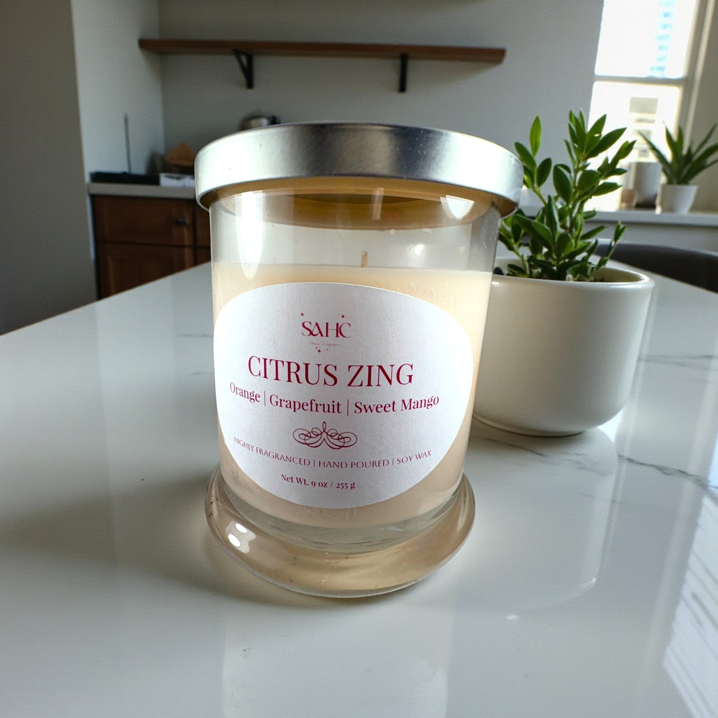 Citrus Zing Scented Candle