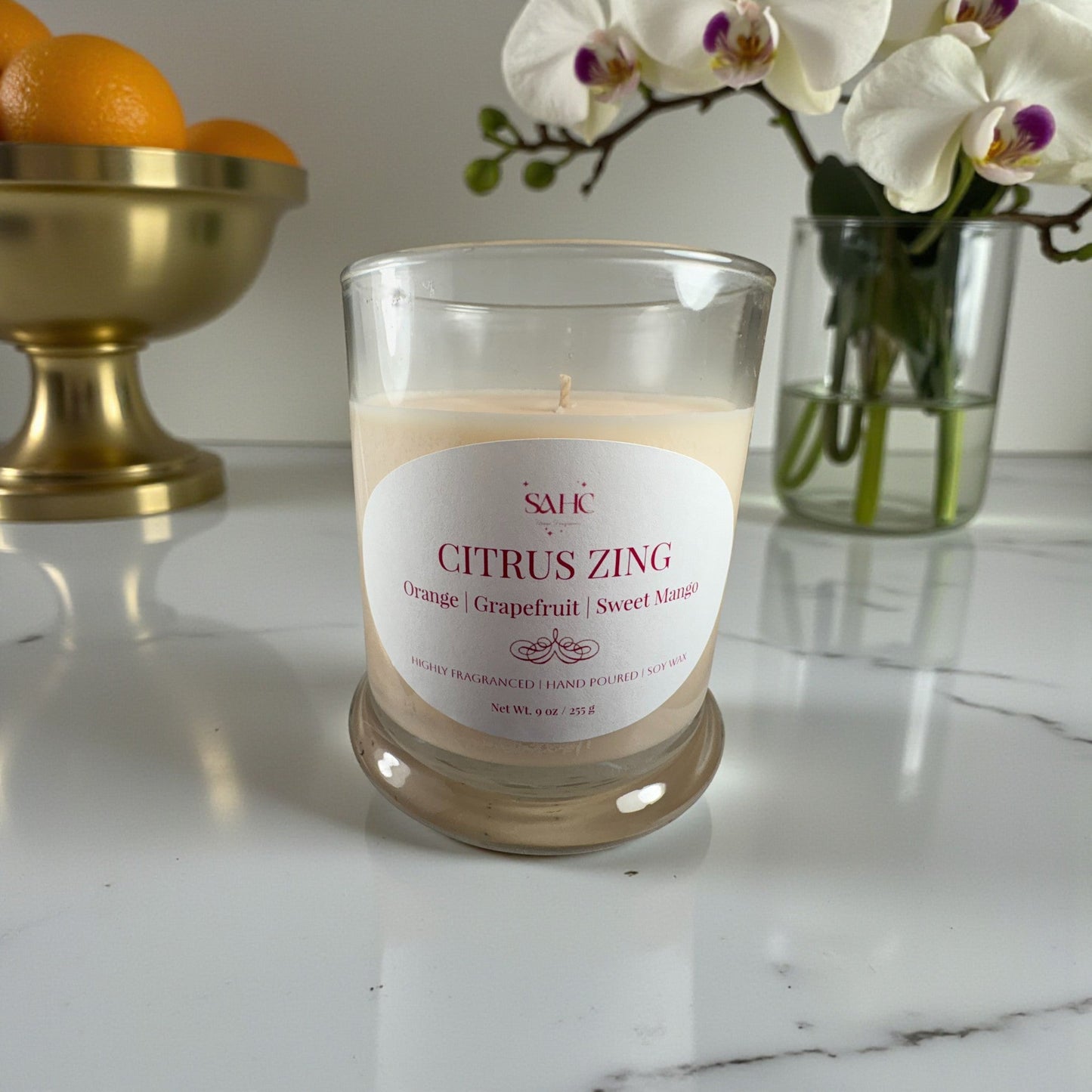 Citrus Zing Scented Candle