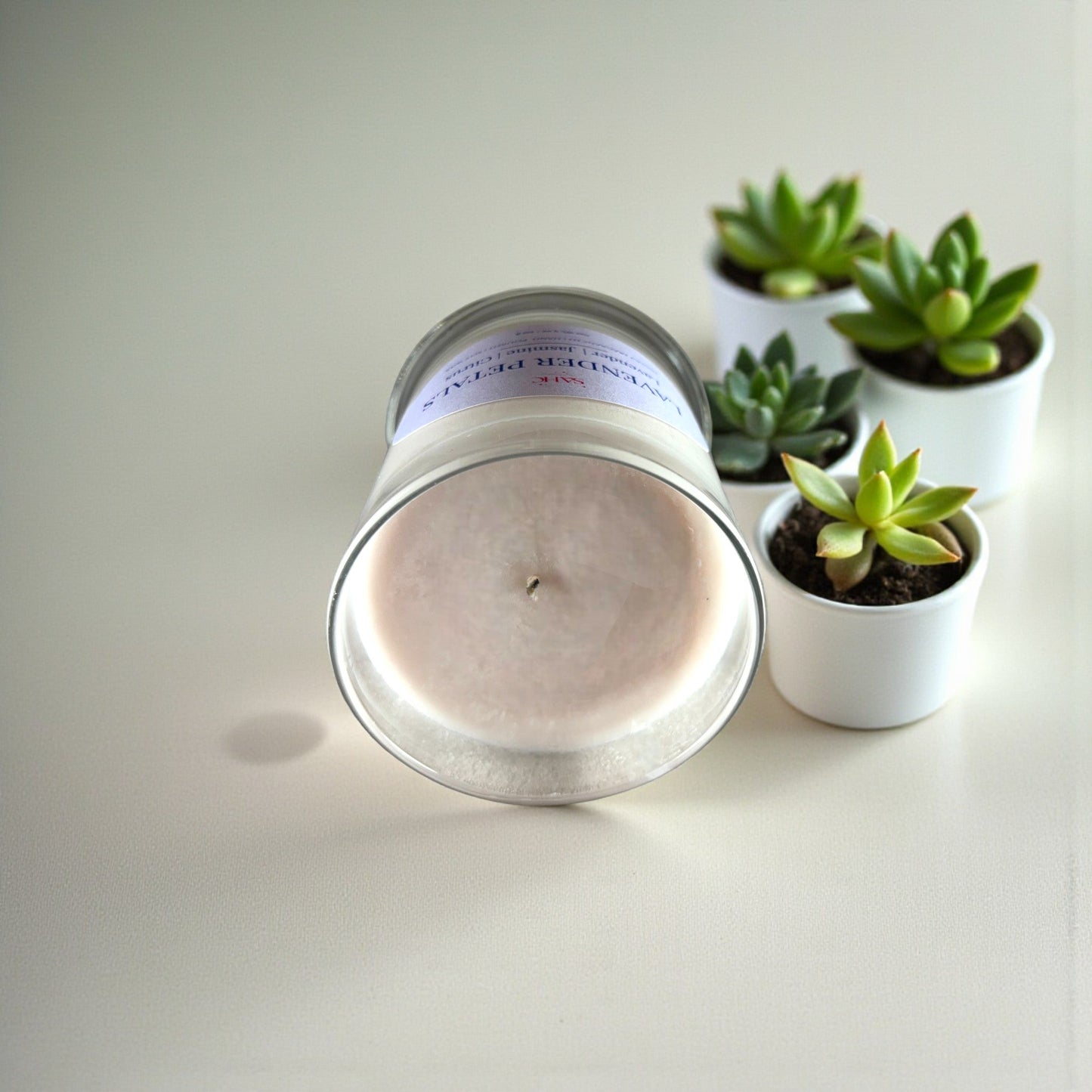 Lavender Petals Scented Candle