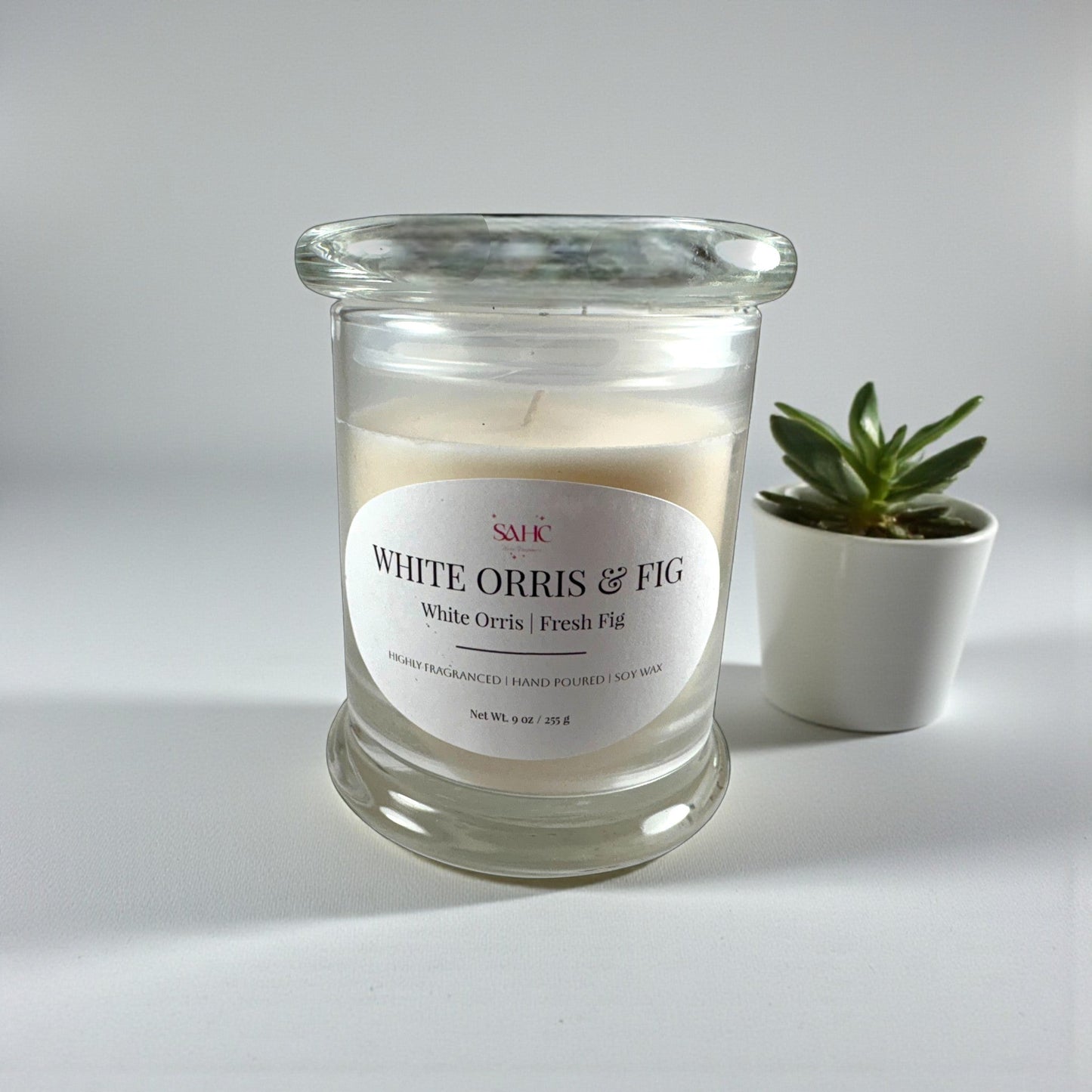 White Orris & Fig | Hand-Poured Candle
