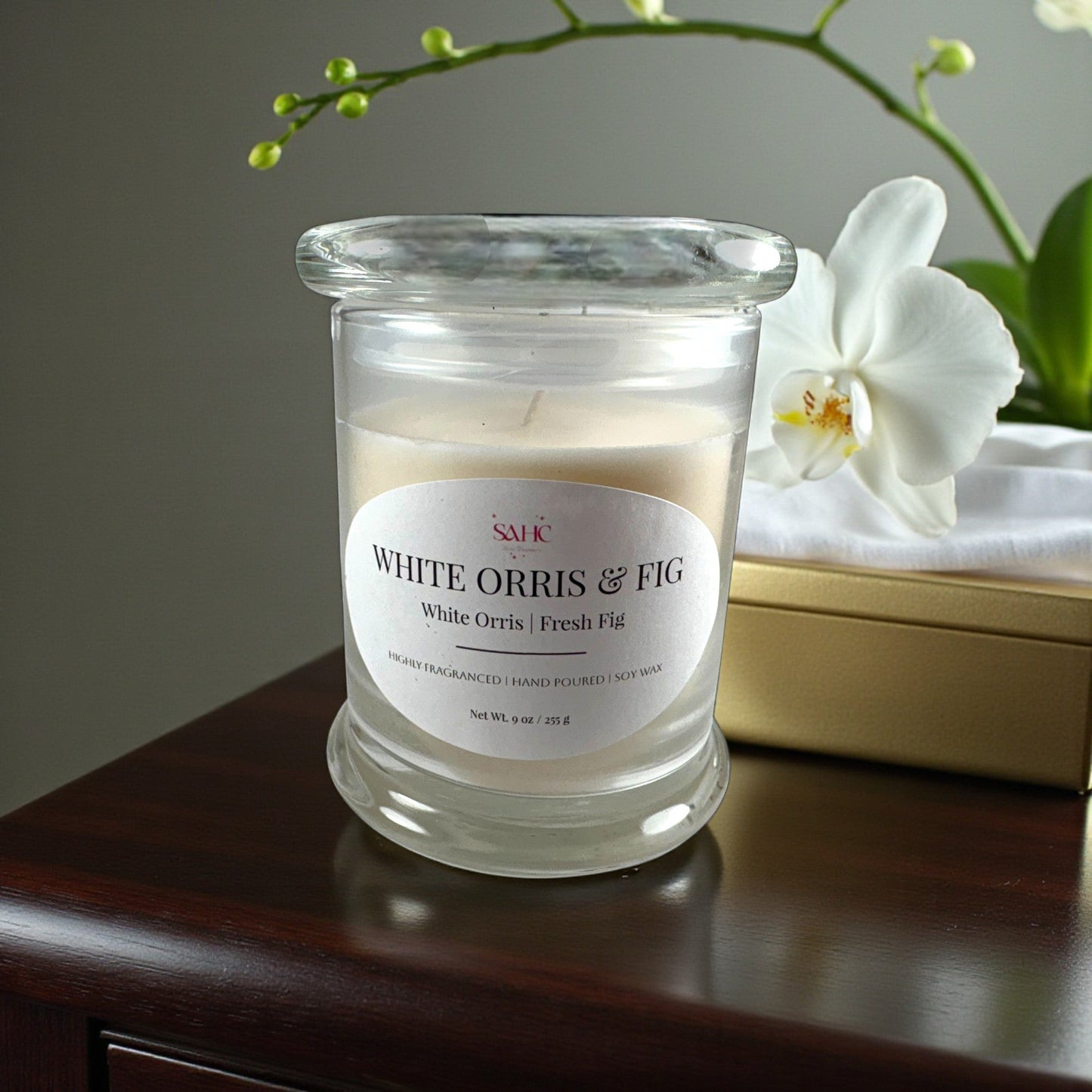White Orris & Fig | Hand-Poured Candle